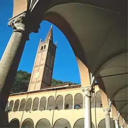 Tower of Monteortone church