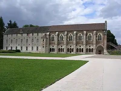 The library of Cîteaux Abbey (founded 1098)