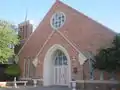 Abbey Chapel at the Resthaven Memorial Park Cemetery in Lubbock, Texas