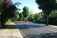 View along Abbotsbury Road