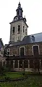 The tower of Park Abbey in Leuven