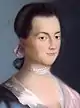 Portrait painting of Abigail Adams