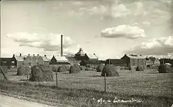 The old Abja Flax Factory, c. 1920