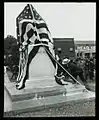 Statue unveiling,  31 May 1909