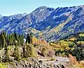 Southwest aspect from the Million Dollar Highway