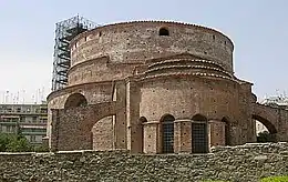 The famous Rotunda church in Thessaloniki, Greece