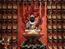 Acala at the Buddha Tooth Relic Temple and Museum (Chinatown, Singapore)