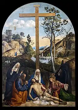 Lamentation by Giovanni Bellini