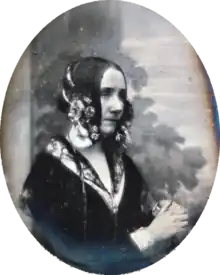 Augusta Ada King, Countess of Lovelace, daguerrotype portrait circa 1843