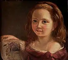 Ada Byron, portrait at age 7