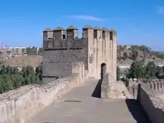 chemin de ronde of the Alcazaba of Badajoz