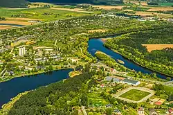 Panorama of Ādaži