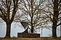 Monument from Soviet era in honor of the collectivisation of agriculture