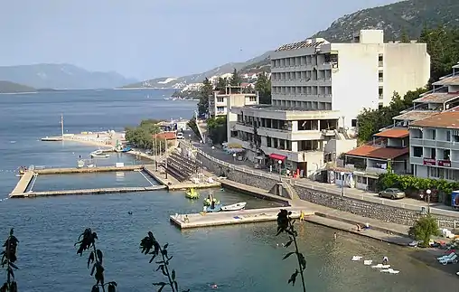 Water polo court in Neum