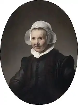 Portrait of Aeltje Uylenburgh (1632) at the Museum of Fine Arts in Boston