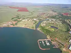 Aerial view of Hanapepe