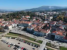 Aerial view of Ponte de Lima