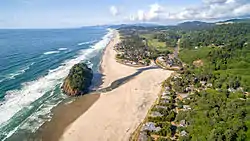 Neskowin, featuring Proposal Rock