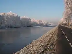 Overijssels canal in Aadorp