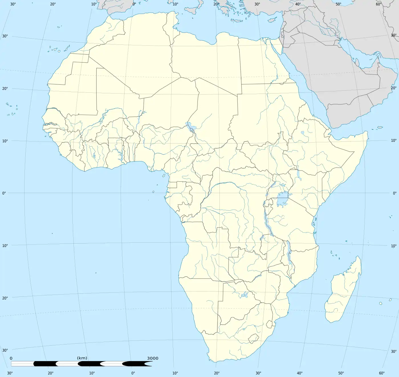 Yaoundé is located in Africa