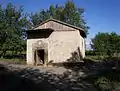 The small church of Karmravor hidden amongst the woods