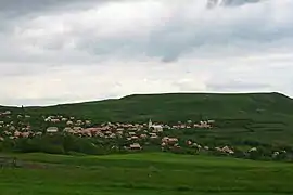 View of the village of Agriș