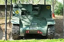 Sexton self-propelled gun