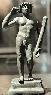 Statue of Herakles from Ai-Khanoum, 3rd-2nd century BC.