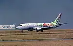 Air Austral's 1990–1992 livery on a Boeing 737-300.