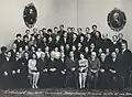 Aisa (5th, first row) and Ymär Daher (7th) in Kazan, year 1970.