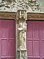 Trumeau of the main portal of Aix Cathedral