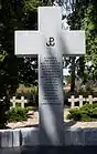 On a monument in the cemetery dedicated to the Kampinos Group of the AK in Budy Zosine