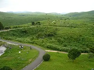 View of Karst landscape