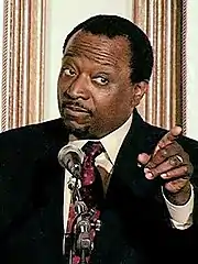 Former diplomat Alan Keyes of Maryland