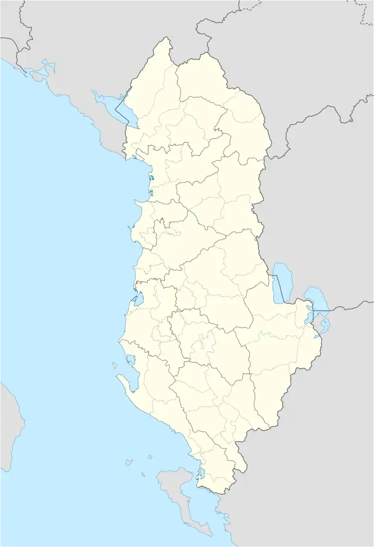 Pjetroshan is located in Albania