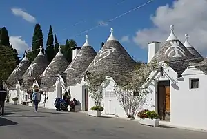 Trulli in Apulia, Italy