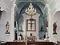 Interior of the church