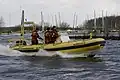 Dutch local lifeguards responding to a SAR call.