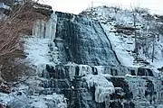 Albion Falls in Winter