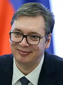 An image of Aleksandar Vučić, 2019