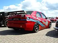 Rear view of Alfa Romeo 155 GTA