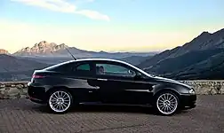 Side view of an Alfa Romeo GT