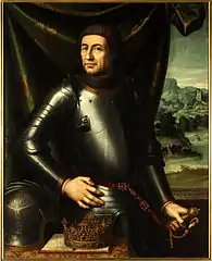 Portrait of Alfonso V of Aragón, 1557, by Juan de Juanes.