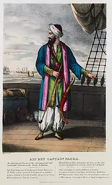 Ottoman admiral Nasuhzade Ali Pasha, who led the Chios massacre.