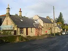 Main Street and Post Office at Allanton