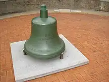 Bell from the heavy cruiser USS Pittsburgh (CA-72)