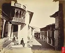 Almora Bazaar, Uttarakhand, c1860