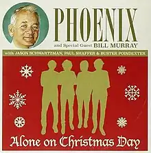 The cover art for "Alone on Christmas Day" by Phoenix