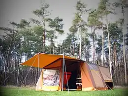 European tent trailer from 1976