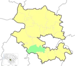 Location of Alšėnai Eldership